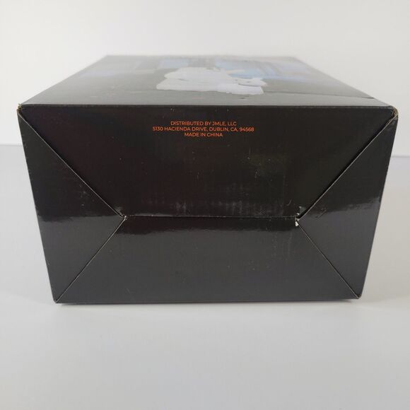 Halloween Outdoor Yard Inflatable 5ft Ghost Waving Walking Dog Spooky Witch Hat - Picture 10 of 10